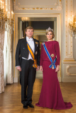 OFFICIAL PORTRAIT OF KING WILLEM-ALEXANDER AND QUEEN MAXIMA 