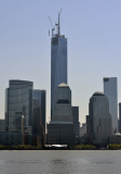 Spire of WTC Tower One lifted to top