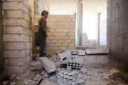 Syrian army bombs civilian targets