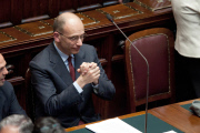 Italy's new government wins 1st confidence vote, Rome, Italy - 29 Apr 2013