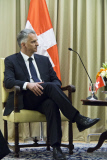 Israeli President Peres Hosts Swiss Foreign Minister