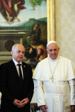 Pope Francis Receives Swiss President Maurer - Rome