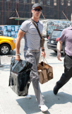 Cristiano Ronaldo Returning To His NYC Hotel After Shopping At Some Designer Store (NO GERMANY, NO UK) 