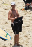 Exclusive... Rob Lowe Catches Some Tasty Hawaiian Waves 