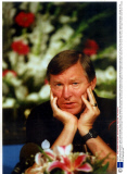 Alex Ferguson Manchester United Football Manager Reflects On His Team Selection. Alex Demands Discipline And Vigilance Here Tonight As Manchester United Are Put To A Test Of Their Honour And English Football's Good Name In Europe. As The Manager Set