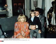 FRANCE : Bapteme de Romain Sardou, fils de Michel.