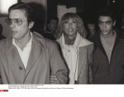 Alain Delon, Mireille Darc et Anthony Delon