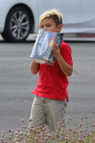 Gwen Stefani takes Kingston and Zuma out for models