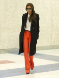 VICTORIA BECKHAM AT JFK AIRPORT