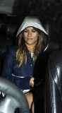 RITA ORA AND CAROLINE FLACK LEAVING GAUCHO