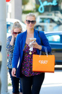 Molly Sims Shops At EGGY