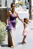 Halle Berry, Olivier Martinez, and Nahla enjoy a Mother's Day lunch in West Hollywood