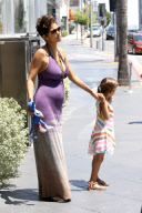 Halle Berry, Olivier Martinez, and Nahla enjoy a Mother's Day lunch in West Hollywood