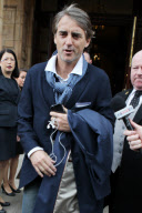 Manchester City team leaving their hotel, London, Britain - 14 May 2013