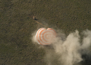 ISS Expedition 35 crew lands safely, Zhezkazgan, Kazakhstan - 14 May 2013