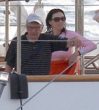 Exclusive... Rupert Murdoch And Family Enjoying His Yacht In St. Barts 