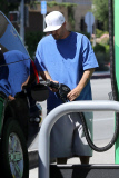 *EXCLUSIVE* Kevin Federline Fuels Up for the Day in Calabasas