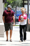 Britney Spears and David Lucado get sporty at Sports Authority - Part 2