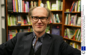 Will Gompertz promoting his book 'What Are You Looking At - 150 Years of Modern Art' at Blackwells book shop, Oxford, Britain - 08 Dec 2012