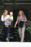 Hilary Duff and Luca spend time with Grandma Susan 