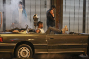 *EXCLUSIVE* Usher shoots his new video in Downtown LA