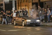 *EXCLUSIVE* Usher shoots his new video in Downtown LA