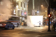 *EXCLUSIVE* Usher shoots his new video in Downtown LA