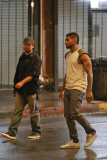 *EXCLUSIVE* Usher shoots his new video in Downtown LA