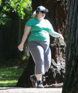Exclusive... Rebel Wilson Hikes Through Griffith Park 