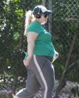 Exclusive... Rebel Wilson Hikes Through Griffith Park 