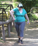 Exclusive... Rebel Wilson Hikes Through Griffith Park 