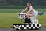 Man builds world's fastest fully functioning toilet, Lincolnshire, Britain - 22 May 2013