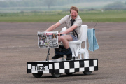 Man builds world's fastest fully functioning toilet, Lincolnshire, Britain - 22 May 2013