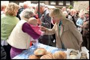 The Prince of Wales and the Duchess of Cornwall visit Hay-On-Wye