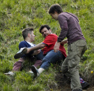 Cheese Rolling in Brockworth, Gloucestershire, Britain - 27 May 2013