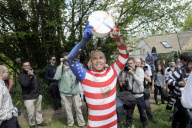 Cheese Rolling in Brockworth, Gloucestershire, Britain - 27 May 2013