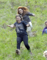 Cheese Rolling in Brockworth, Gloucestershire, Britain - 27 May 2013