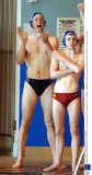 PRINCE WILLIAM PLAYING WATER POLO FOR THE SCOTTISH UNIVERSITIES IN THE ANNUAL CELTIC  NATIONS TOURNAMENT AGAINST IRELAND AND WALES, CARDIFF, BRITAIN - 17 APR 2004