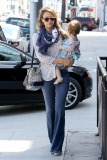 *EXCLUSIVE* Jessica Alba takes Haven out for Breakfast at Le Pain Quotidien