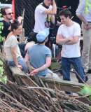 Stars On The Set Of 'Mania Days' 
