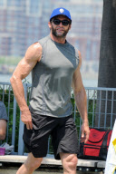 Hugh Jackman Out And About