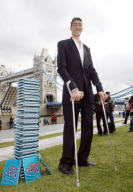 GUINNESS WORLD TALLEST MAN PHOTOCALL