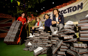 Madame Tussauds appoints a Tissue Attendant to deal with teary  One Direction fans, London, Britain - 05 Jun 2013
