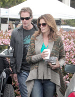 Cindy Crawford And Rande Gerber Go To The Farmer's Market