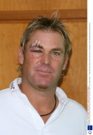 Shane Warne 'My Illustrated Career book launch press conference, Cabot Hall, London, Britain - 14 Sep 2006