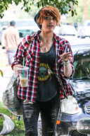 *EXCLUSIVE* Paris Jackson is a Redhead Rocker
