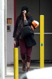 *EXCLUSIVE* Demi Moore keeps a low profile for Yoga