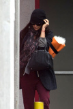 *EXCLUSIVE* Demi Moore keeps a low profile for Yoga