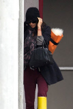 *EXCLUSIVE* Demi Moore keeps a low profile for Yoga