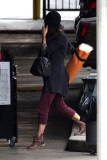 *EXCLUSIVE* Demi Moore keeps a low profile for Yoga